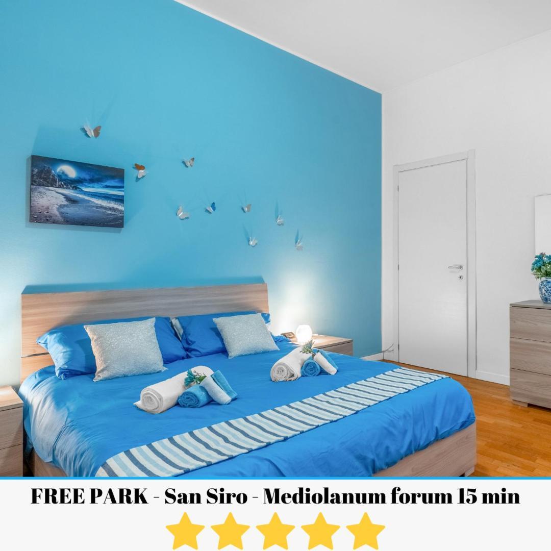 Free Park- San Siro - Mediolanum Forum 15 Min Dış mekan fotoğraf